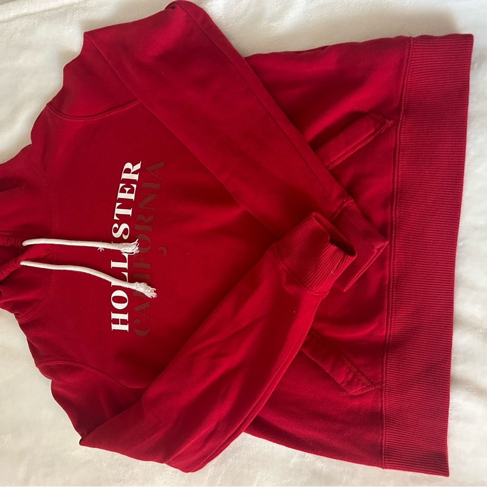 Red hoodie